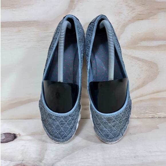 Skechers - Memory Foam Slip-On - Sneakers - Gray - Women's - 7.5 - Picture 7 of 9